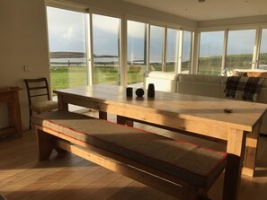 Dining - Hebridean Croft House with Stunning Sea Views (Stornoway)