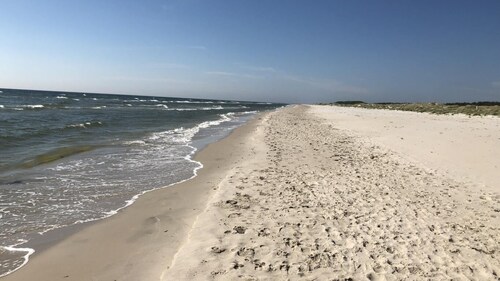 Villa near beach and nature.