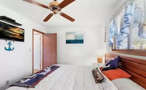 1 bedroom, iron/ironing board, free WiFi, bed sheets