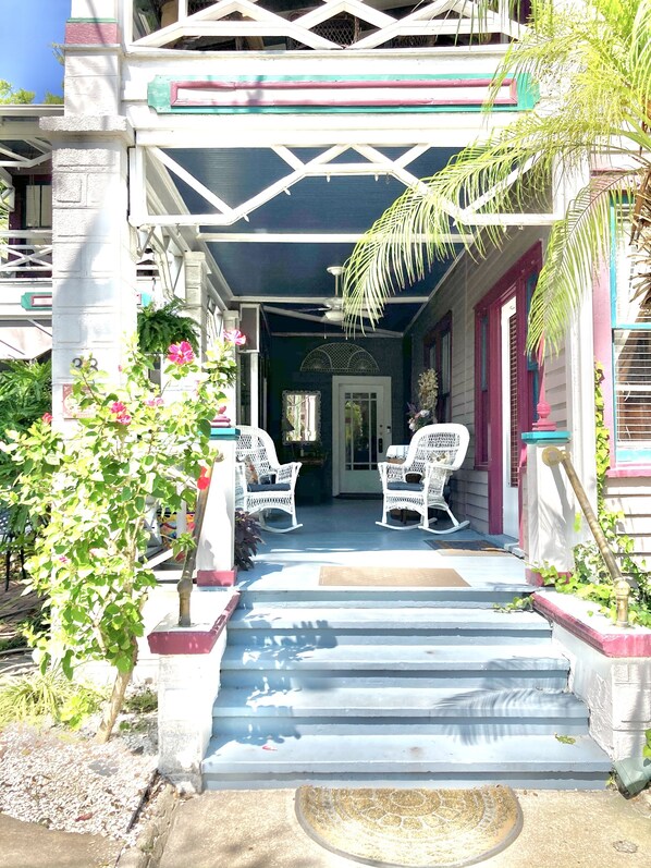 Fachada da propriedade