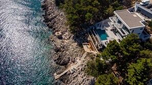 Exterior - Exquisite design villa directly at the bach (Blato)
