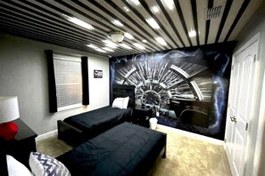 6 chambres, fer et planche à repasser, accès au Wi-Fi (inclus)