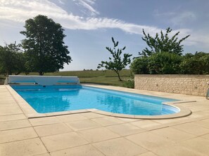 Outdoor pool, a heated pool - A haven of peace between Montcuq and Lauzerte (Lot) (Montcuq-en-Quercy-Blanc)
