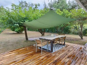 Outdoor dining - Exceptional promotion for the month of September magnificent villa landaise (Messanges)