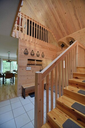 Interior - South Shore Chalet | Hot Tub and Game Room (Herbster)