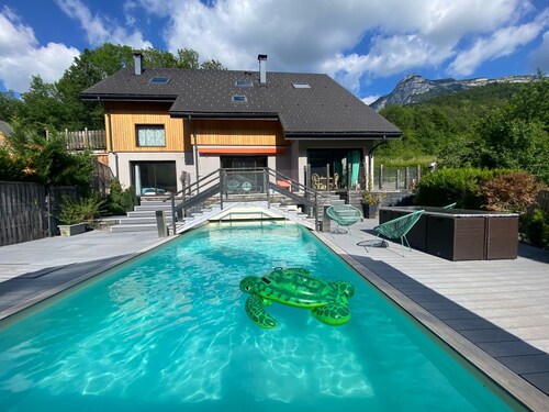 L'eterlou superbe appartement piscine sauna jacuzzi