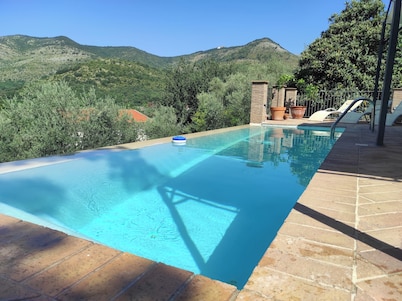 Lazzano Country House with pool. Relax and nature near by the sea.