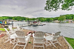Terrace/patio - 2 Decks, Dock, Fire Pit! Waterfront Lake Ozark Gem (Lake Ozark)