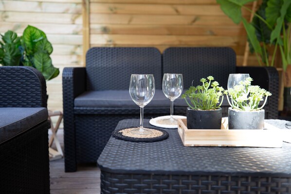 Property grounds - Charming house with terrace and garden in town (Nancy)