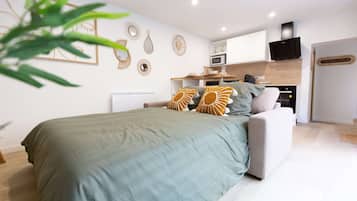 1 Schlafzimmer, Schreibtisch, kostenloses WLAN, Bettwäsche