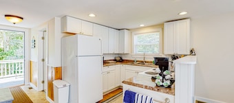 Oceanfront property with 2 homes, firepit & decks - walk to Barrett Park & town