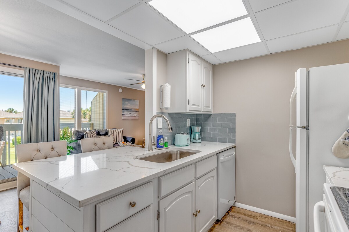 Photo 17 of Dog-friendly condo with private beach access, pools, hot tubs, and central AC