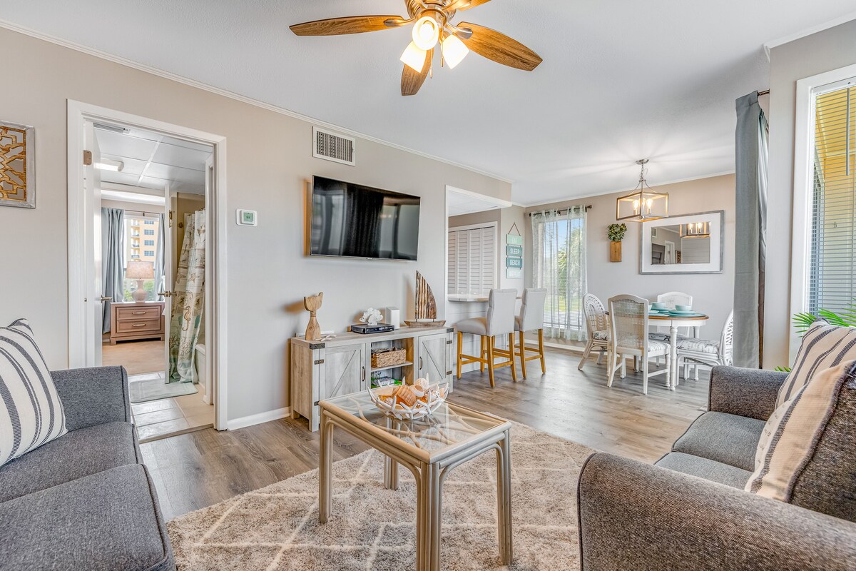 Photo 9 of Dog-friendly condo with private beach access, pools, hot tubs, and central AC