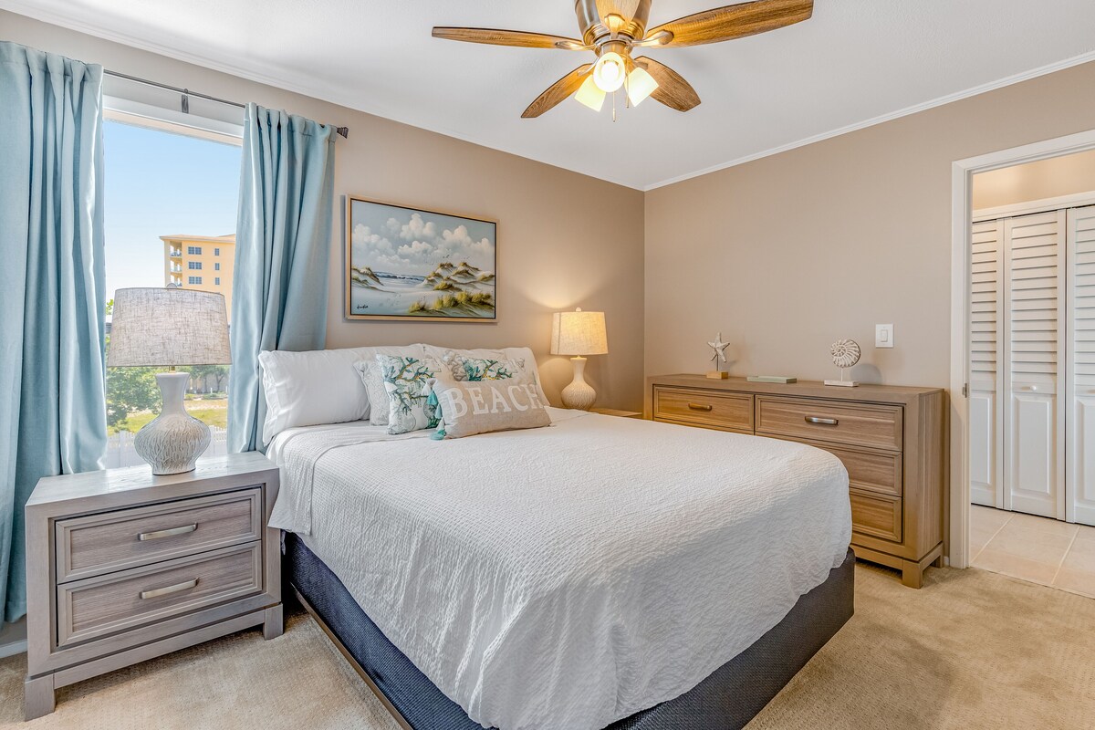 Photo 20 of Dog-friendly condo with private beach access, pools, hot tubs, and central AC