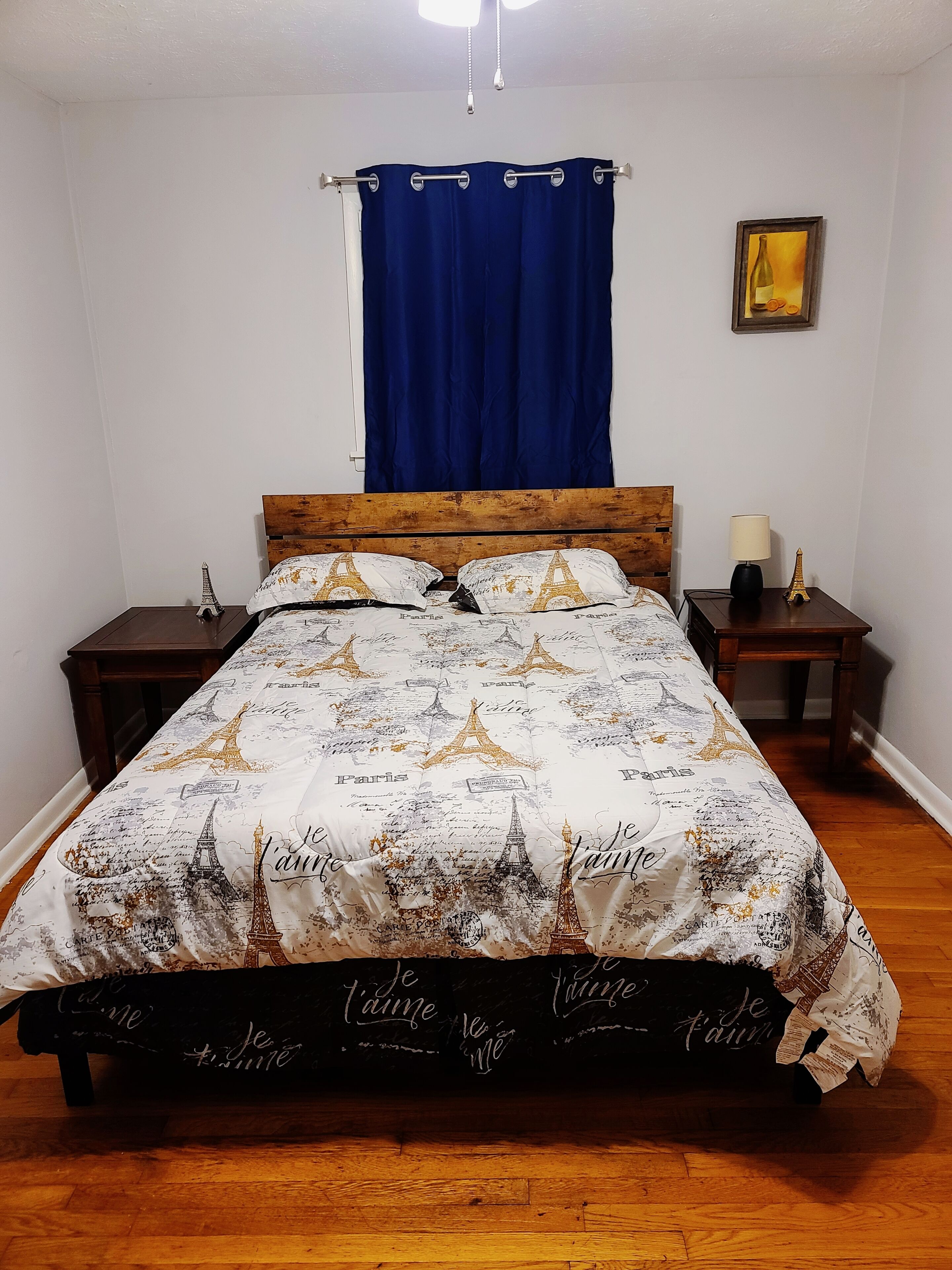 2 bedrooms, desk, iron/ironing board, free WiFi