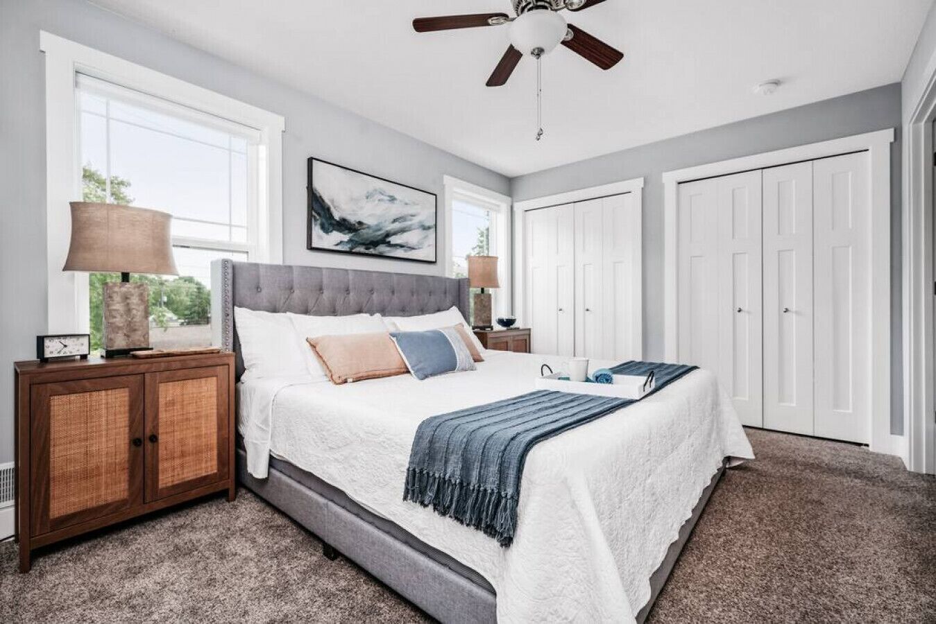 3 chambres, fer et planche à repasser, lit parapluie, Wi-Fi gratuit