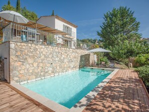 Pool - Stylish villa with air conditioning (Callian)