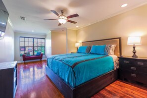 4 dormitorios, tabla de planchar con plancha, wifi gratis y ropa de cama