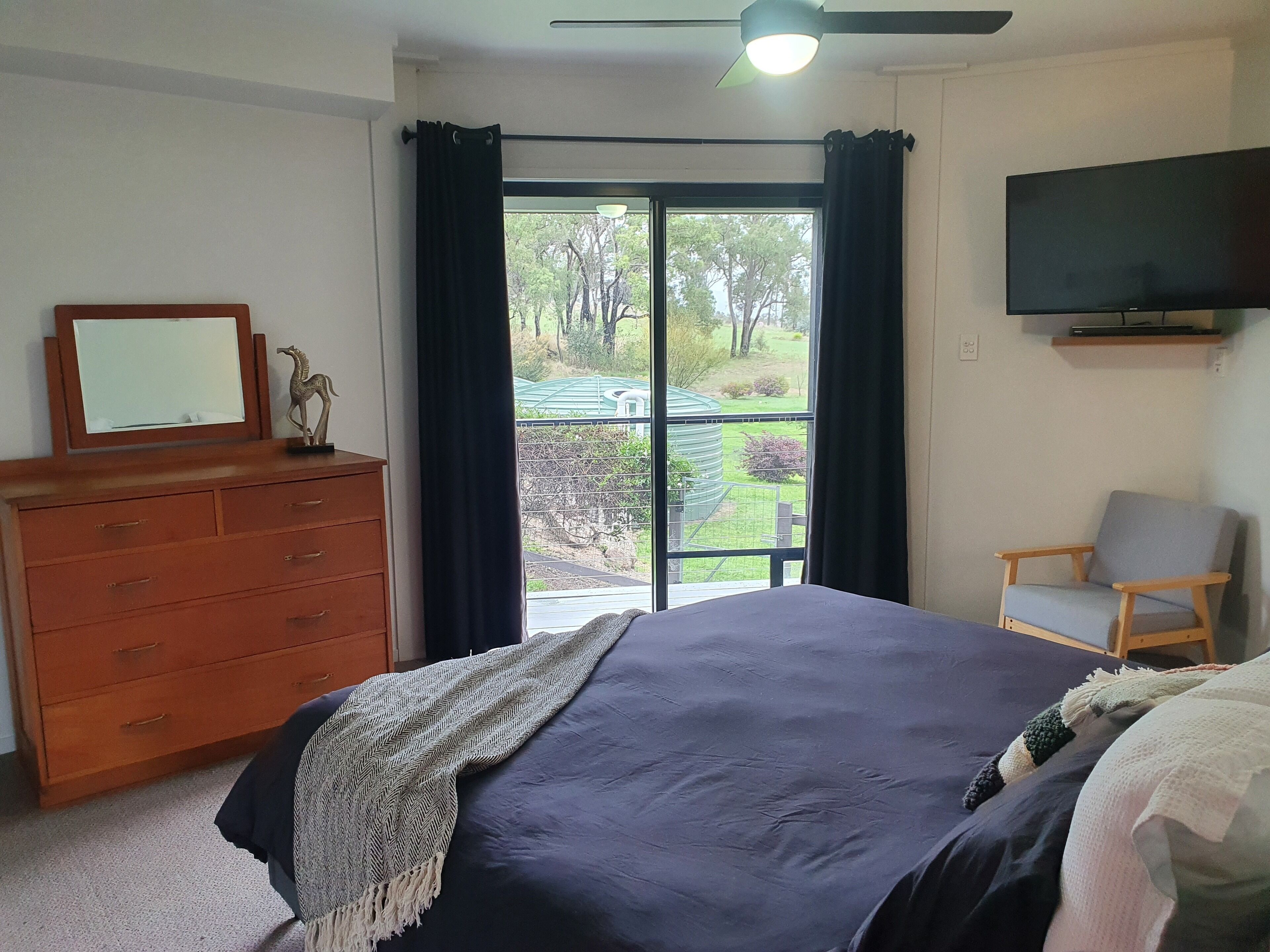 3 bedrooms, iron/ironing board, travel cot, WiFi