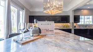 Dining - Normandie Manor | 6BR Hollywood Sign Views, Chef's Kitchen, Gated + Dog Friendly (Los Angeles)