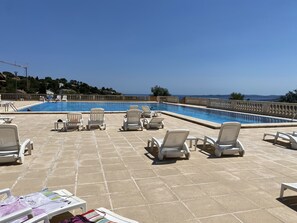 Outdoor pool - Apparently 3 rooms sea view les issambres (Roquebrune-sur-Argens)