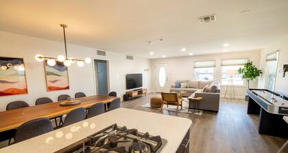 🌵5BR Midtown Retreat 🌵 Heated Saltwater Pool/Spa ⭐ Firepit ⭐ BBQ ⭐ Office ⭐