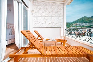 Quarto luxo | Terraço/pátio