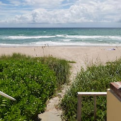 Plage, sable blanc