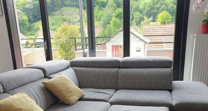 Family apartment 94m2 terrace 60m2 panoramic view