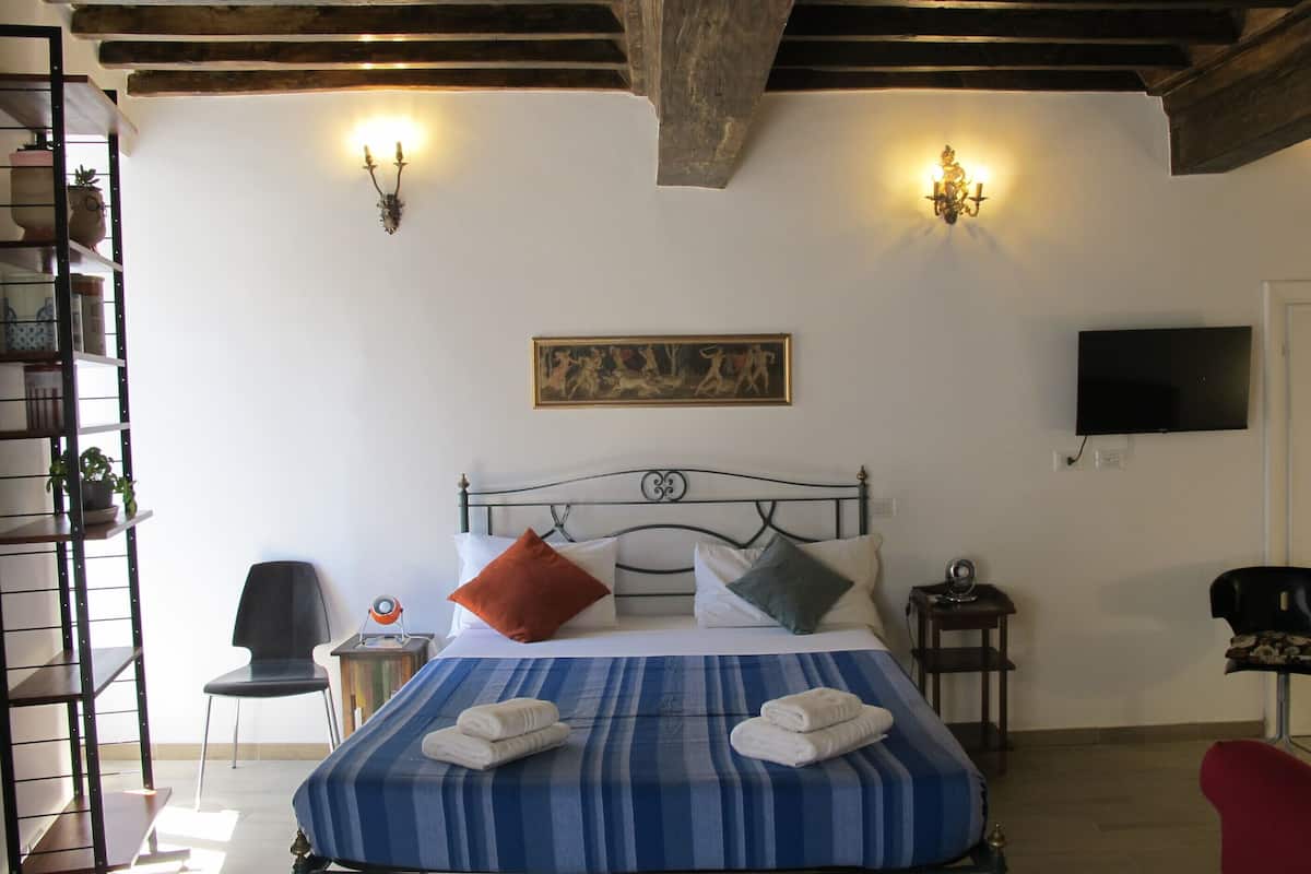 Junior-Apartment | Bügeleisen/Bügelbrett, kostenlose Babybetten, kostenloses WLAN