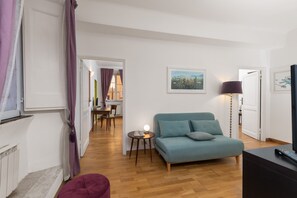 Living area - Banchi Apartments - Castel Sant'Angelo (Rome)