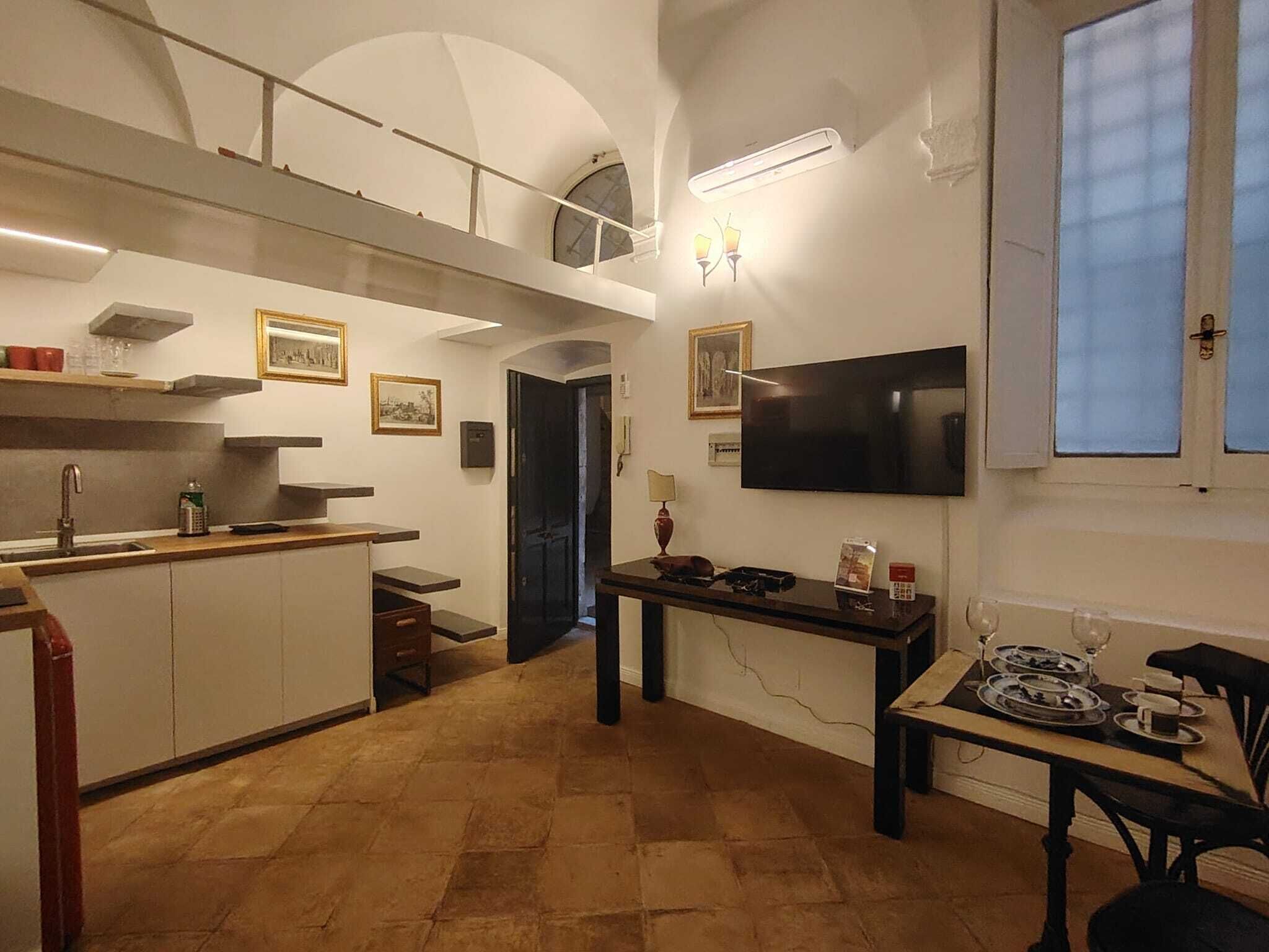 Superior Studio | Living area | 40-inch LCD TV with digital channels, TV