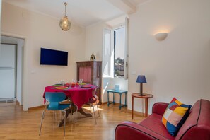 Living area - Banchi Apartments - Castel Sant'Angelo (Rome)