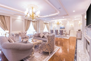 Presidential Suite | Living area - Wellness Park Hotels Bactria (Samarkand)