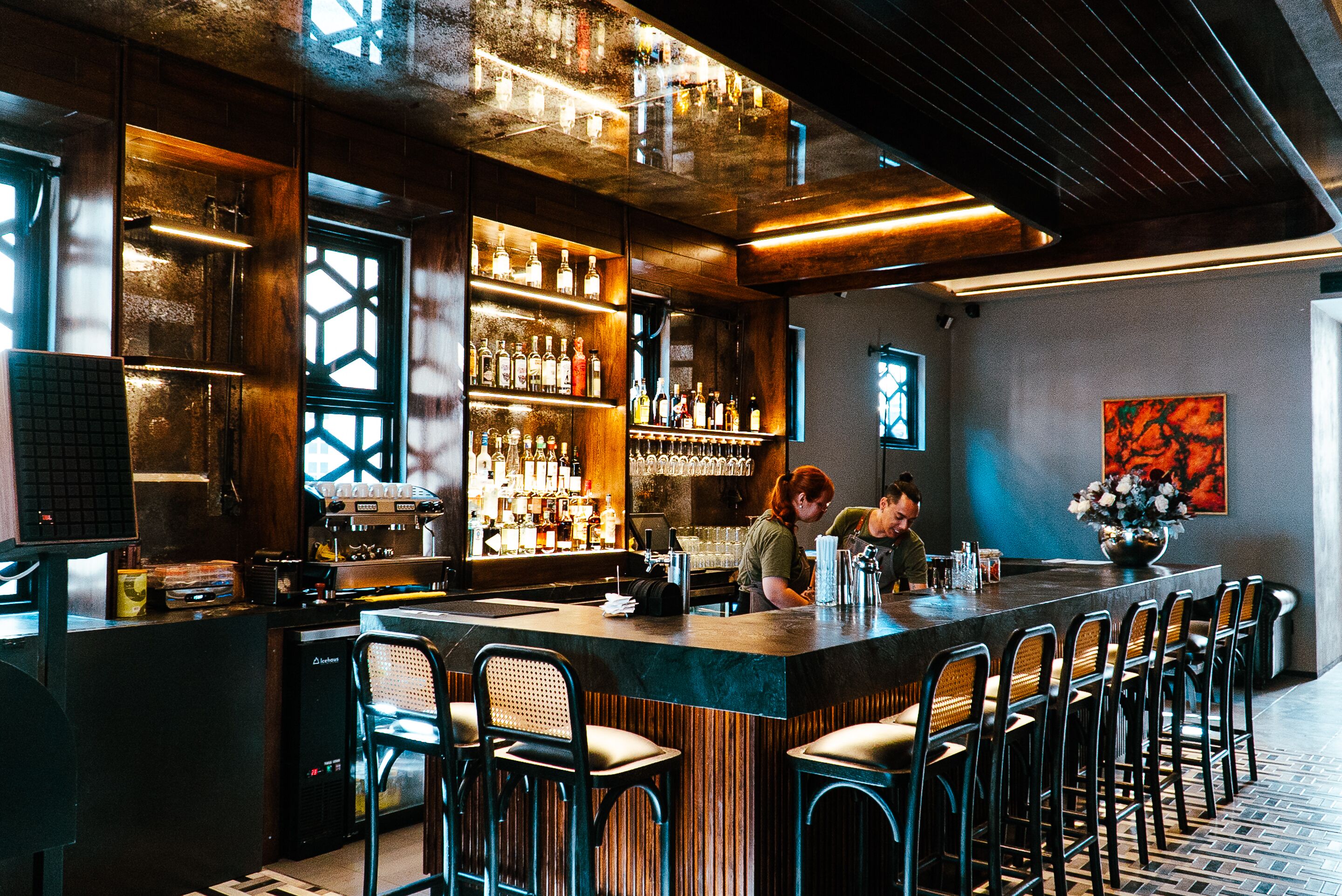 Bar (på overnatningsstedet)