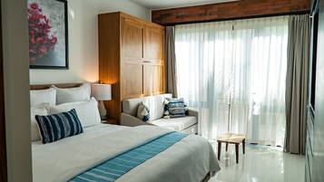 Deluxe Room | 1 slaapkamer, luxe beddengoed, donzen dekbedden, Select Comfort-bedden