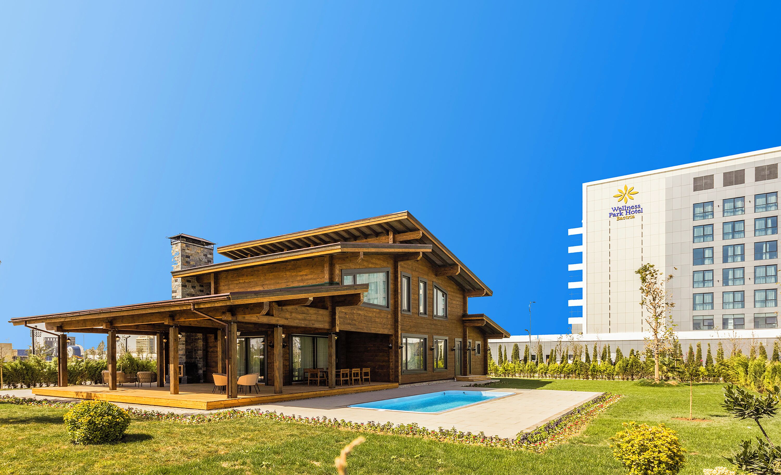 Seasonal outdoor pool