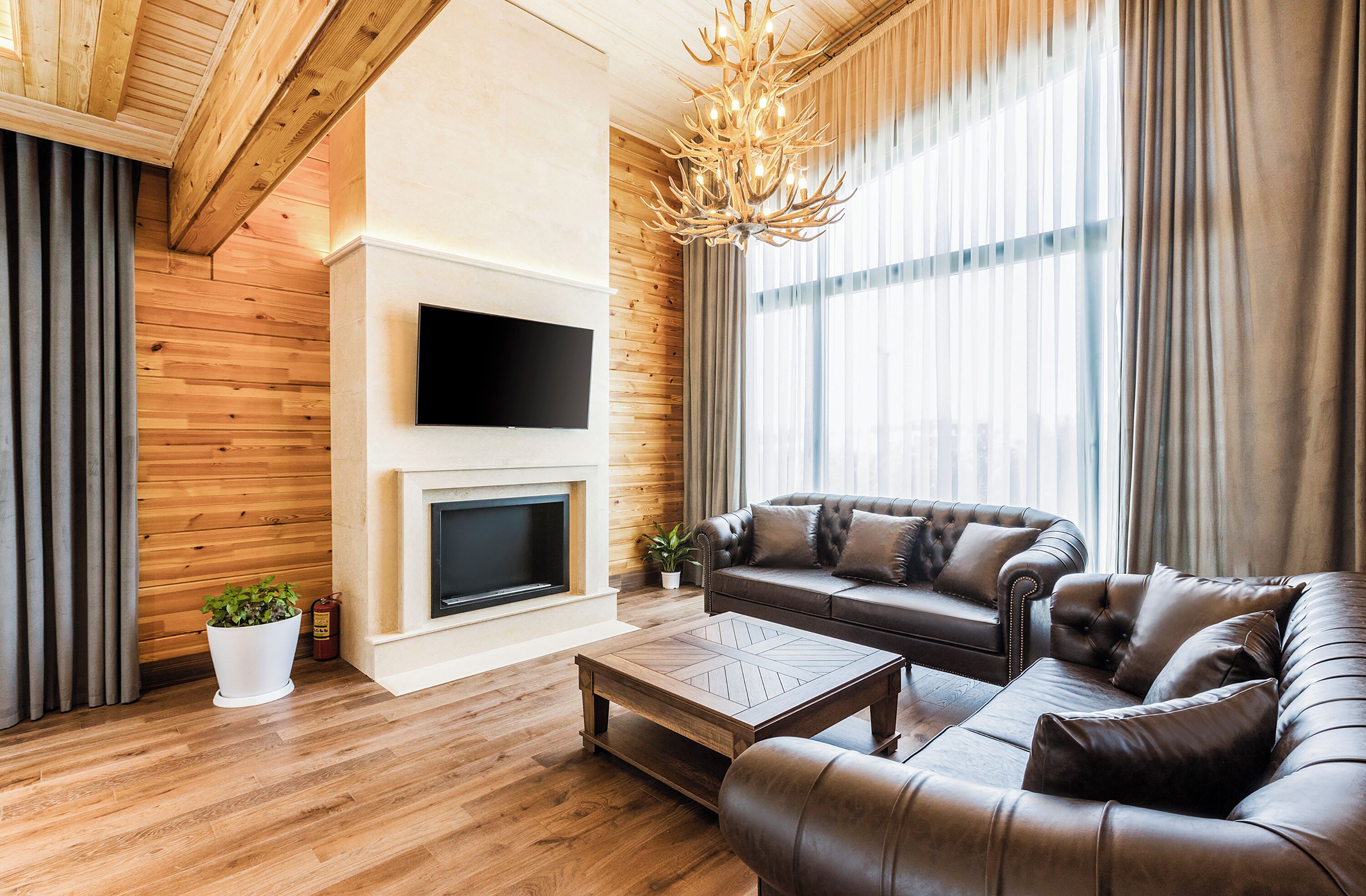 Villa Grand | Living room | 49-inch Smart TV with satellite channels, TV