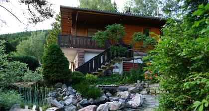 Chalet à la montagne avec vue panoramique sur toute la vallée