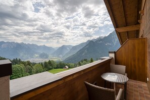 Family Suite, Balcony, Mountain View | Terrace/patio