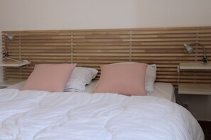 2 chambres, draps fournis