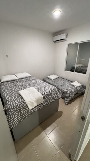 2 habitaciones, wifi y ropa de cama 