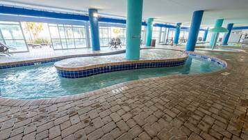 Indoor pool, a heated pool