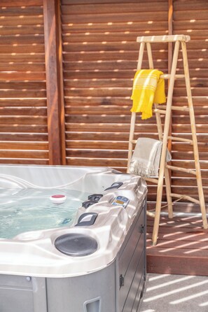 Idromassaggio all'aperto