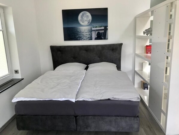 2 quartos, Wi-Fi, roupa de cama