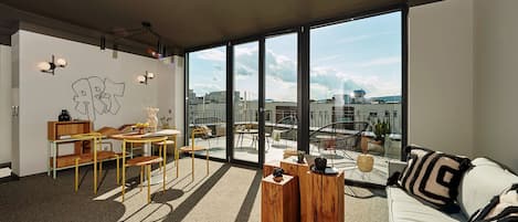 Penthouse | 1 sovrum, ljudisolering och gratis wi-fi