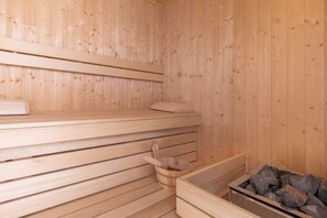 Sauna - Stylish Apartment with Balcony | Parking, Sauna and Fitness (Kolobrzeg)