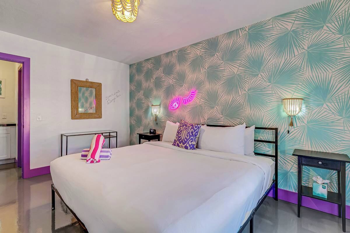 1 bedroom, iron/ironing board, travel crib, WiFi (free)