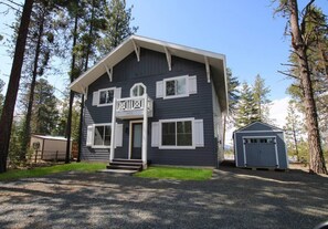 Exterior - Sleek Cabin Overlooking Lake Cascade w/ Hot Tub (Donnelly)