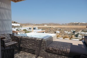 Bañera de hidromasaje privada